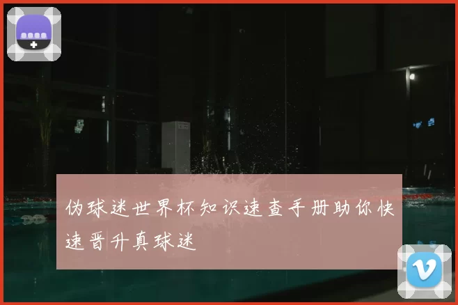 伪球迷世界杯知识速查手册助你快速晋升真球迷