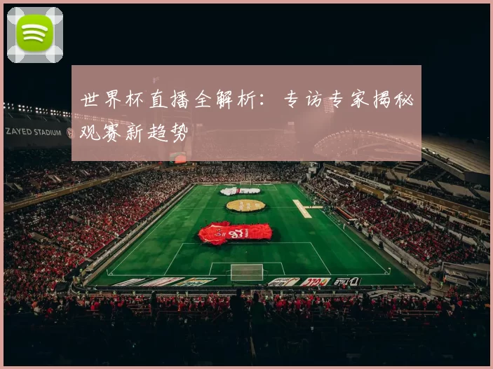 世界杯直播全解析:专访专家揭秘观赛新趋势