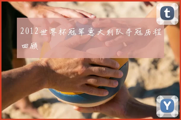 2012世界杯冠军意大利队夺冠历程回顾