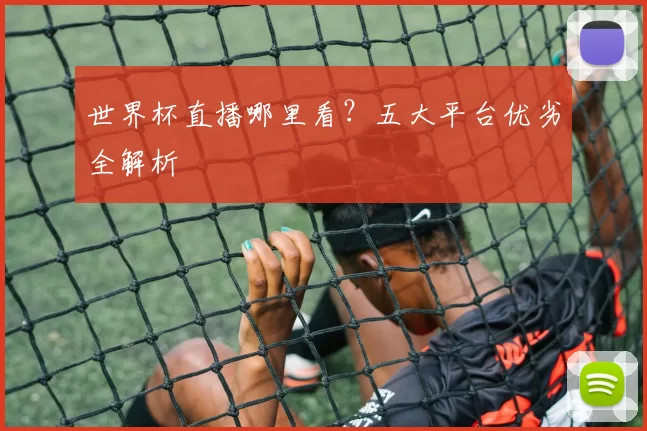 世界杯直播哪里看?五大平台优劣全解析